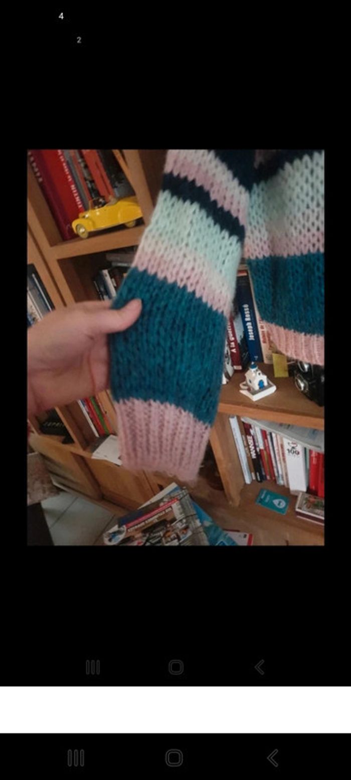 Pull mohair neuf Cache Cache taille 1 - photo numéro 4
