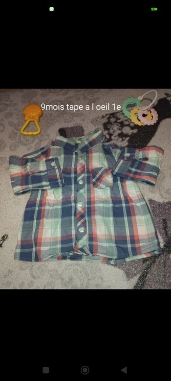 Chemise tape a l'oeil 9m