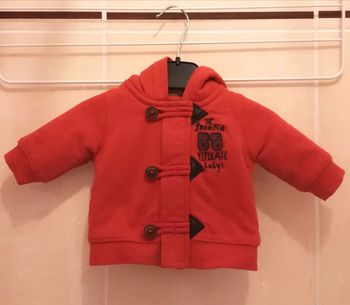 Gilet fourré T3 mois - V92B