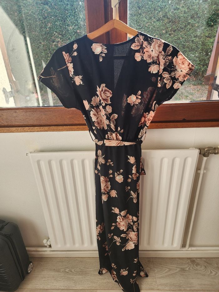 Robe longue fleurie taille unique - photo numéro 2