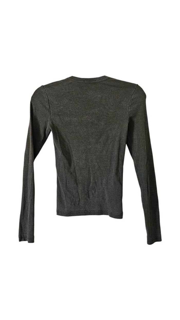 t-shirt Zara gris taille S - photo numéro 3