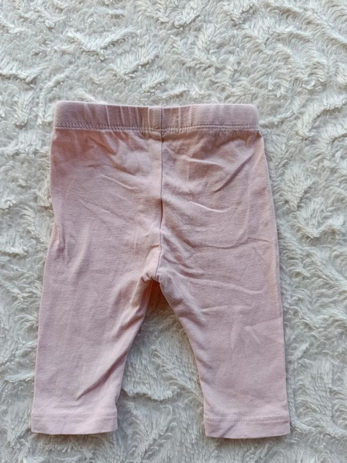 Ensemble (tee shirt manches courtes+legging) Fille 3 mois Mon joli paradis flamand rose - photo numéro 10