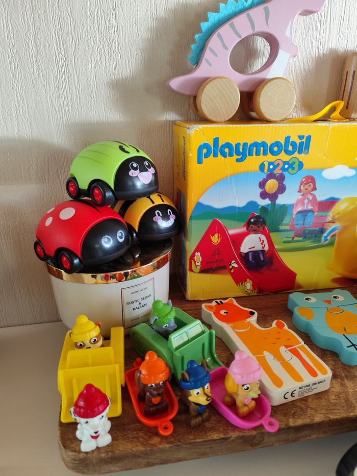 Lot jouets Playmobil puzzles - photo numéro 2