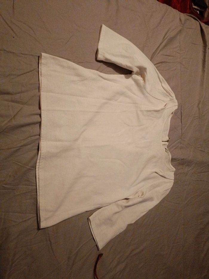 Haut Phildar L ou XL blanc