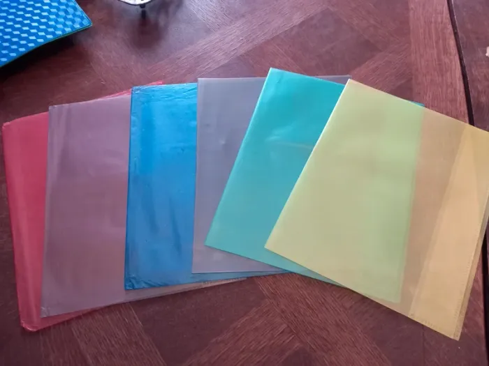 Lot de 7 protège cahier 17x22