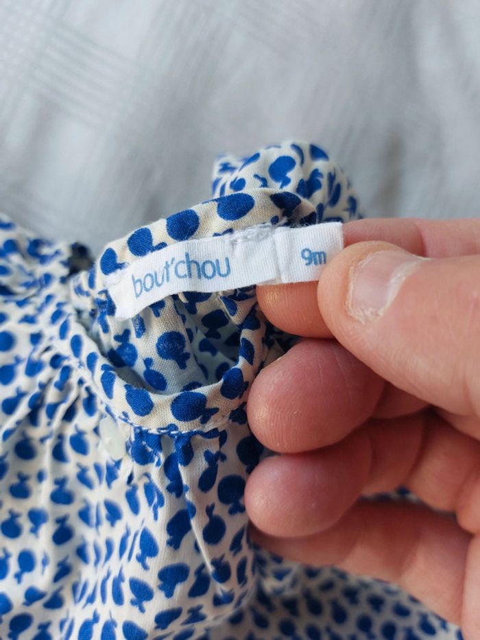 Blouse Bout'chou taille 9 mois / 71 cm - photo numéro 3