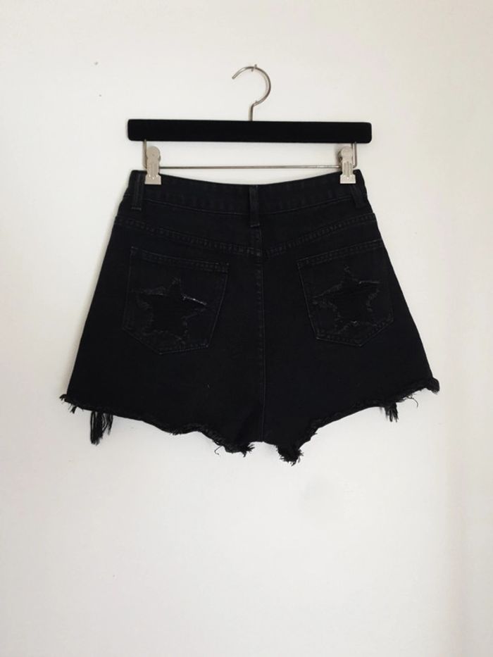 Short jean poches étoiles - photo numéro 4