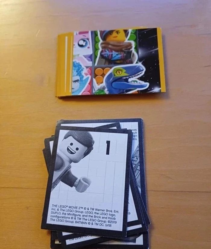 Lot de 10 images The Lego Movie 2 - Blue Ocean - 2019