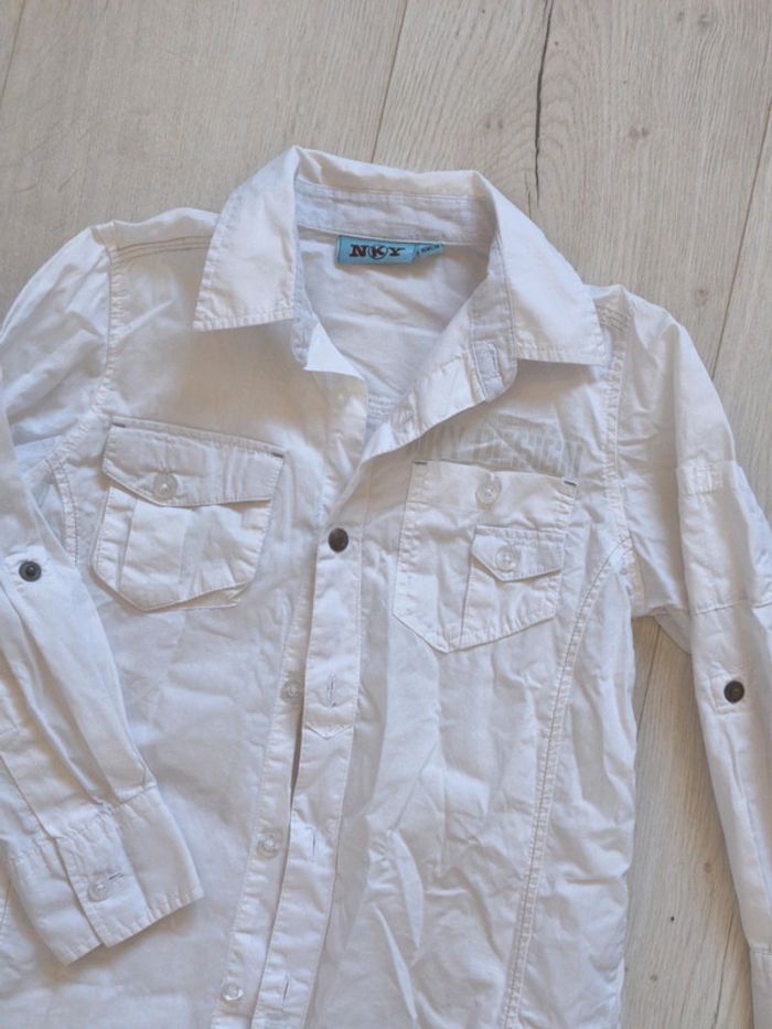 Chemise blanche 5 ans - photo numéro 2
