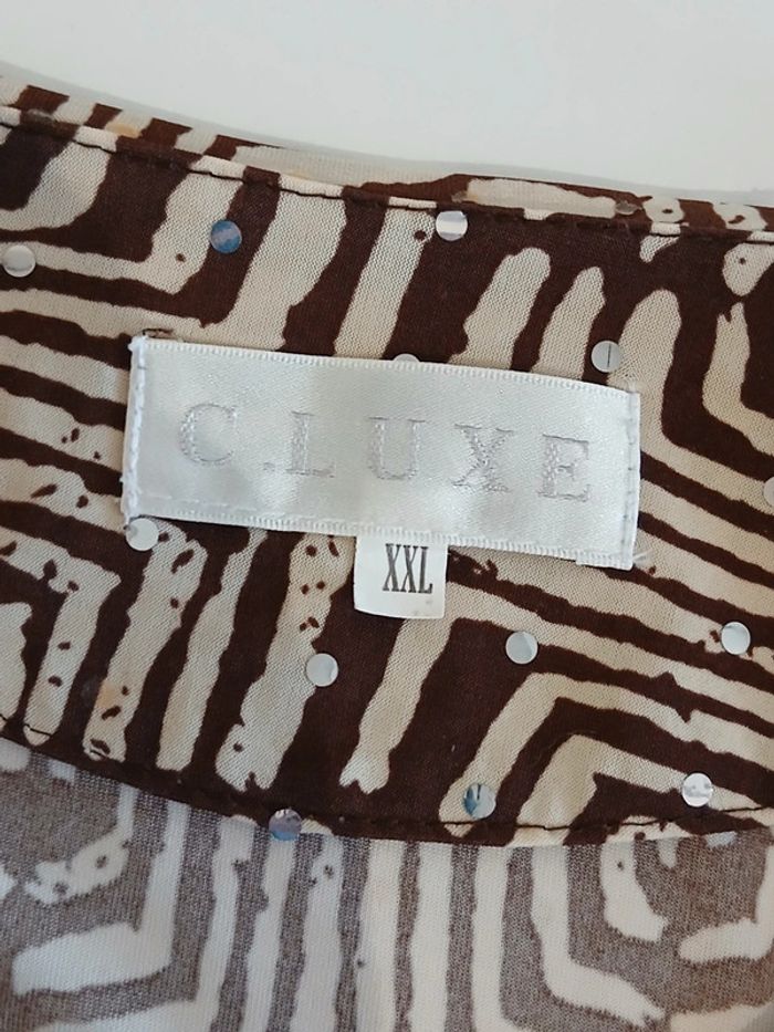 Tunique marron XXL - photo numéro 2