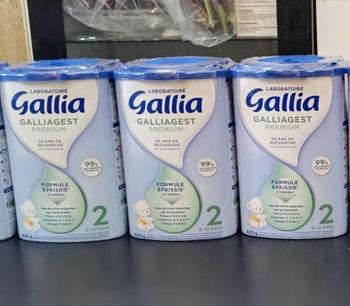 O3 BOITES DE LAIT GALLIA
GALLIAGEST PREMIUM 2