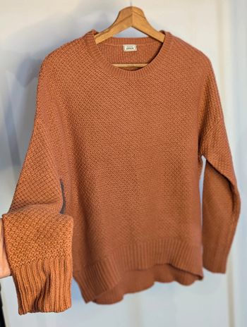 Pull col rond en maille