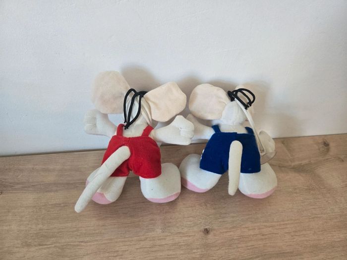 Lot de 2 peluches Diddl et Diddlina - photo numéro 3