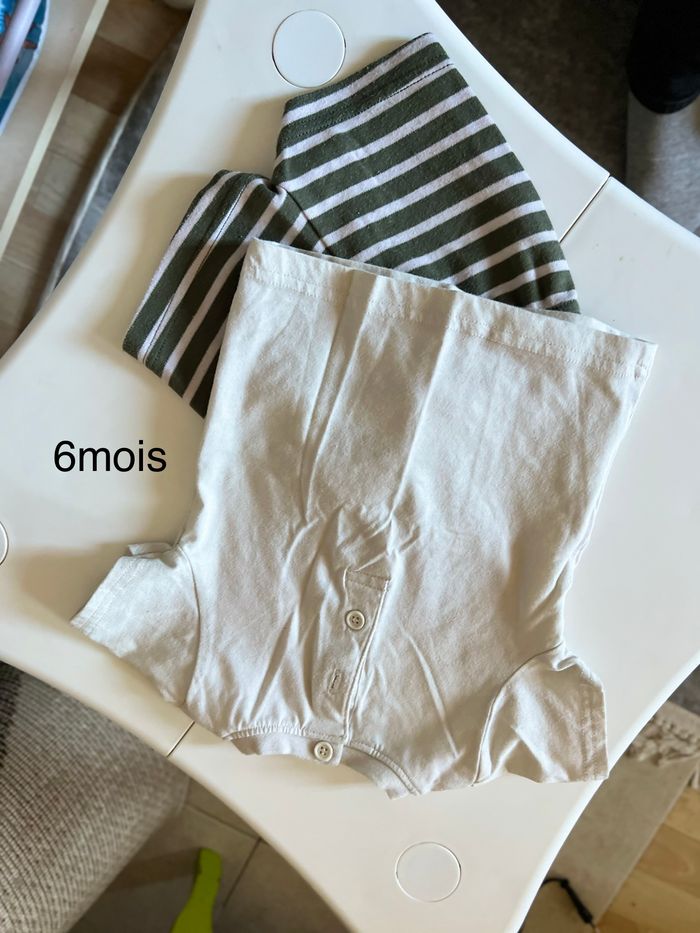 Short et tee shirt 6mois - photo numéro 3