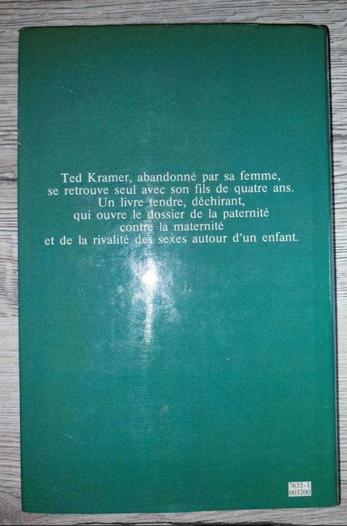 Livre Kramer contre Kramer - photo numéro 2