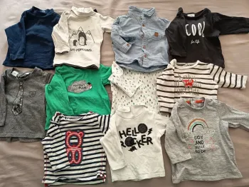 Gros lot vêtements bébé garçon 3 mois