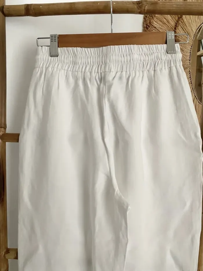Pantalon blanc Zara - photo numéro 5