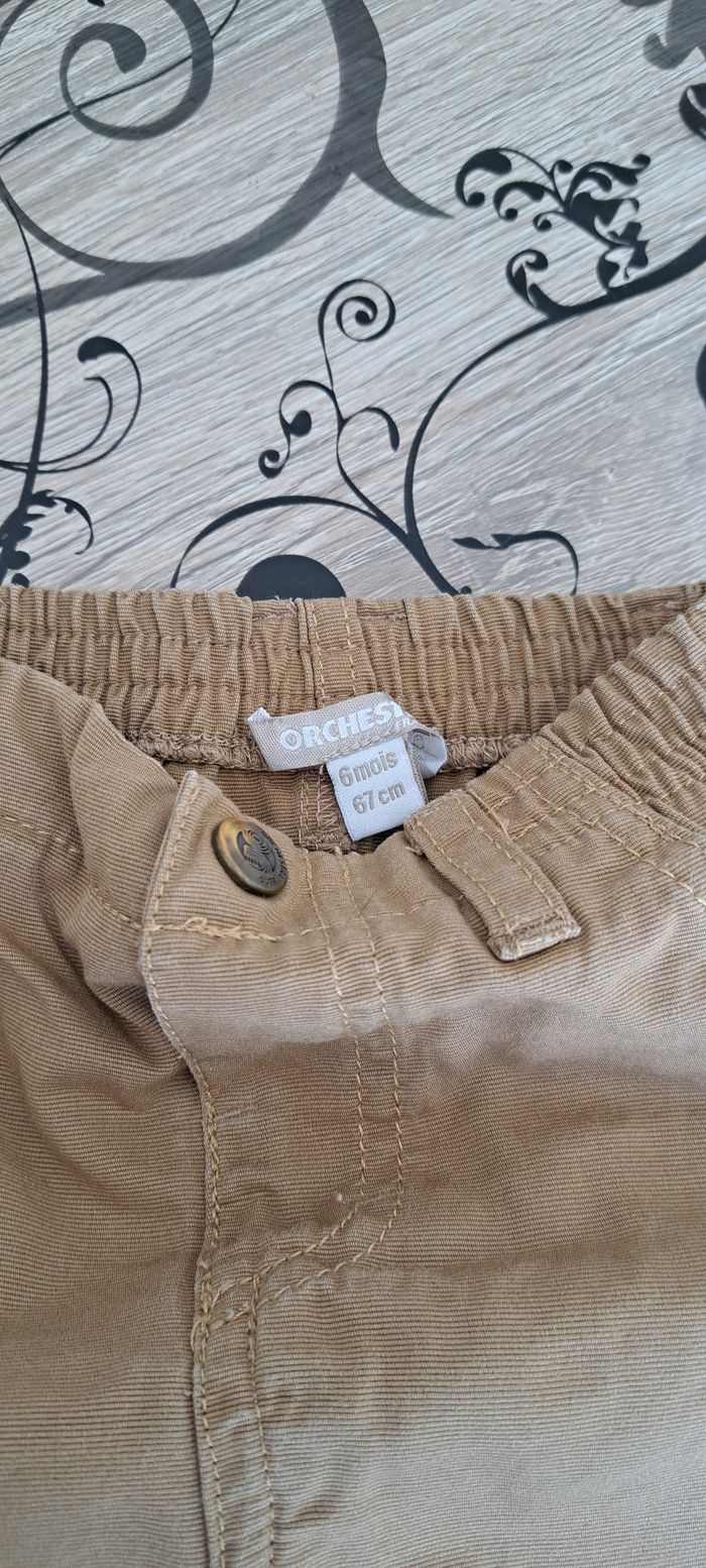 Lot de 3 pantalons garçon Taille 6 mois - photo numéro 4