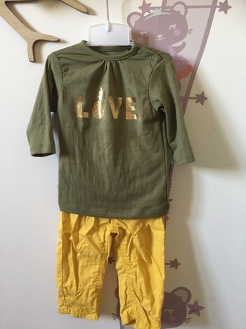 Ensemble « la boîte à malice » taille 3 mois