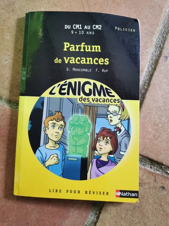 Parfum de vacances, policier, du CM1 au CM2, 9-10 ans