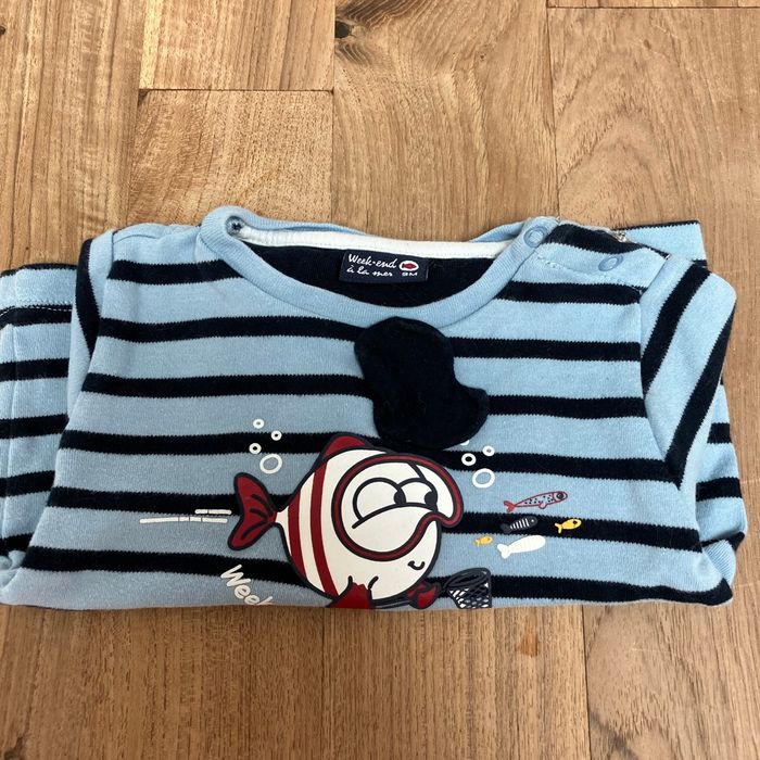 TEE shirt manches longues  9 mois