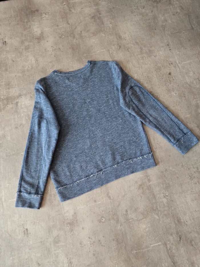 Sweat pull coton Calvin Klein gris chiné taille M - photo numéro 6