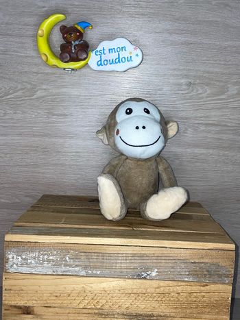 AL26 doudou singe 🐒 Arthur et Lola