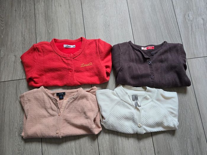 Lot gilet 2ans