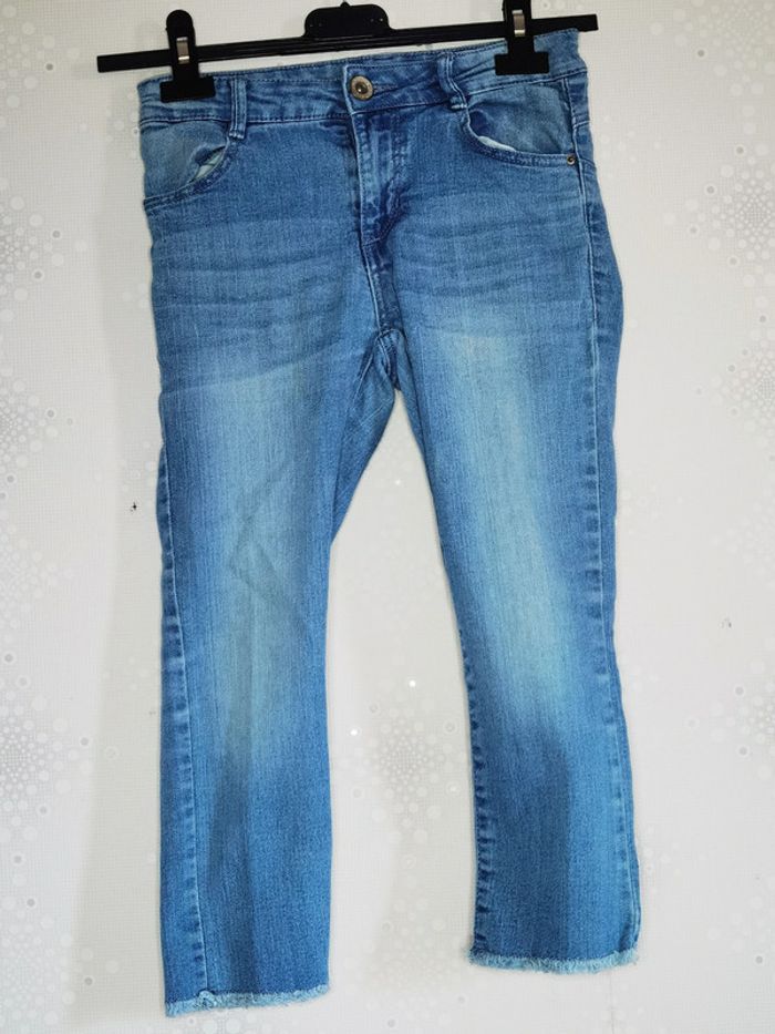 D4211 - pantacourt skinny fille 10 ans - photo numéro 2