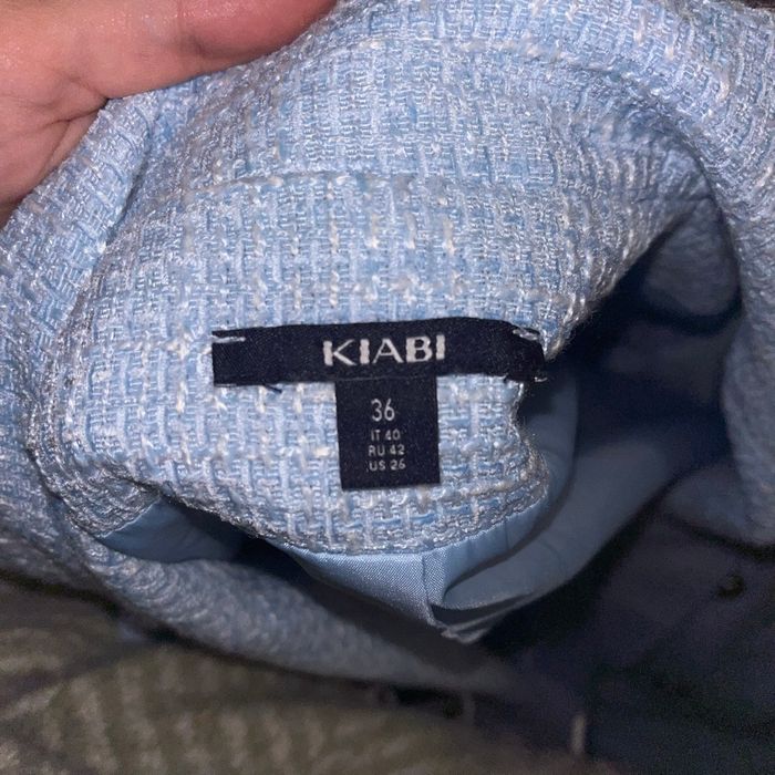 Veste tailleur bleue - photo numéro 2