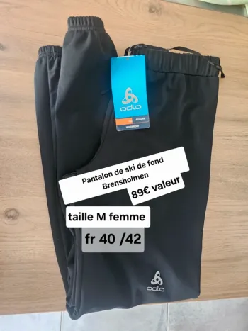 Pantalon 40/42 sport odlo femme neuf noir ski