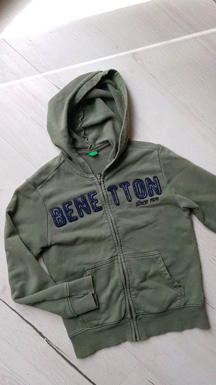 Superbe gilet Uniteds color of benetton garçon 8-9ans - photo numéro 2