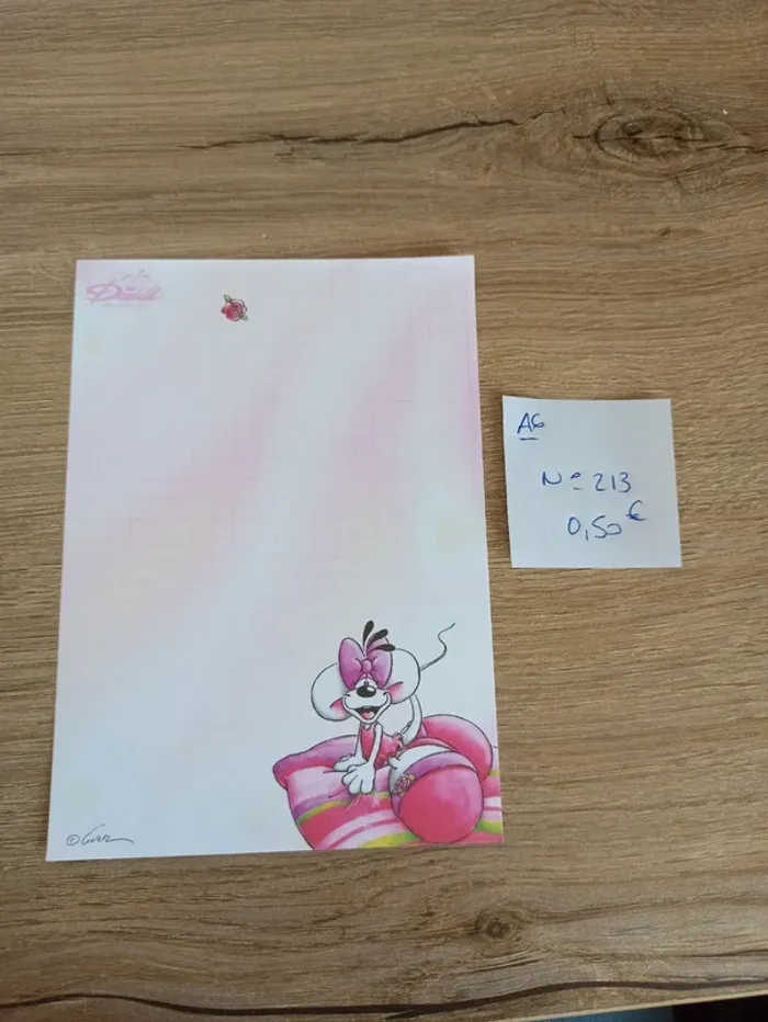 Feuille Diddl A6 213 0,50€