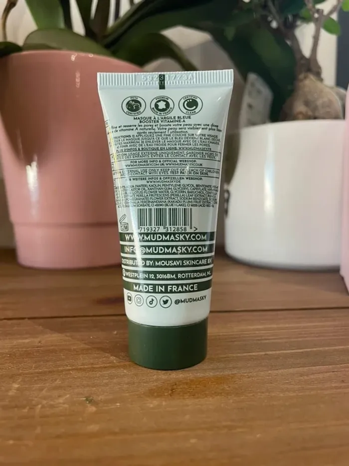 Vitamin-A Booster Blue Clay Mask (30ml Version voyage) - photo numéro 2