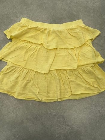 Jupe d été 14 ans jaune okaidi
