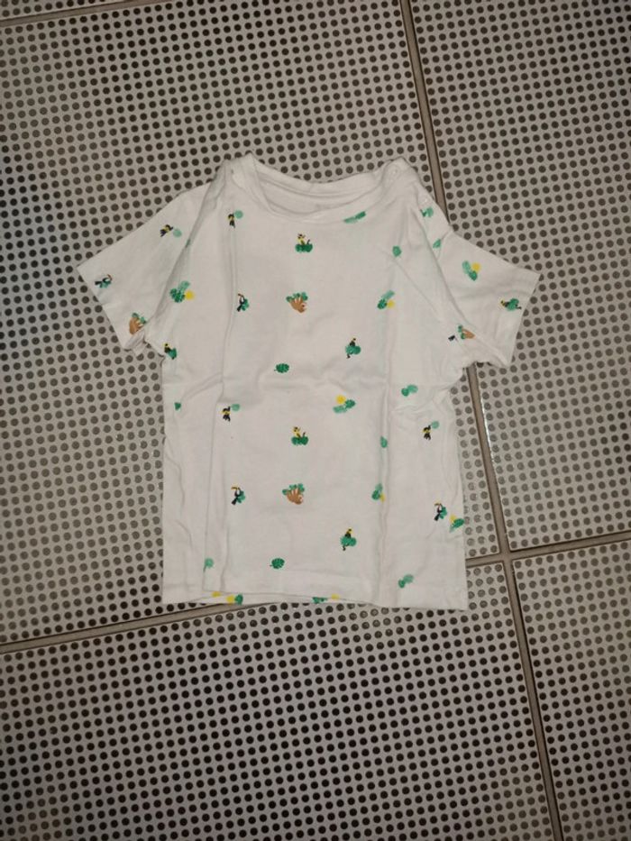 Lot tee shirts, manches courtes, 12 mois - photo numéro 11
