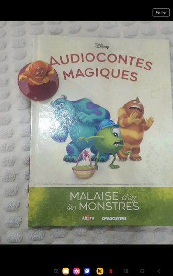 110ėme audioconte magique altaya deagostini disney audio conte compte comte magic livre& figurine