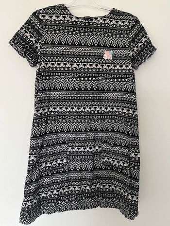 Robe noir/blanc 11ans Segent Major