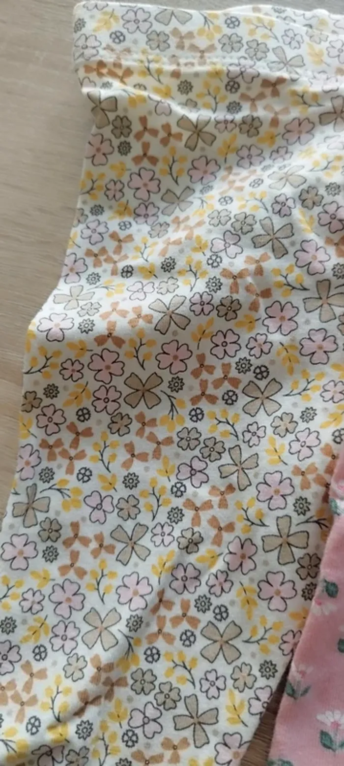Lot de leggins bébé fille h&m obaibi 3/6 mois - photo numéro 5