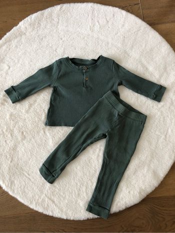 Pyjama mi saison côtelé Kiabi 24 mois