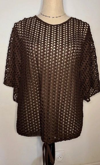 Blouse ajourée Zara trafaluc taille 38 M