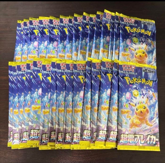 Lot de 30 boosters sv8 neufs japonais