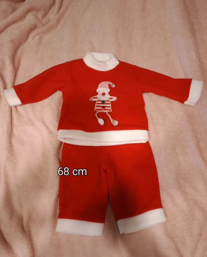 Pyjama de Noël 68cm