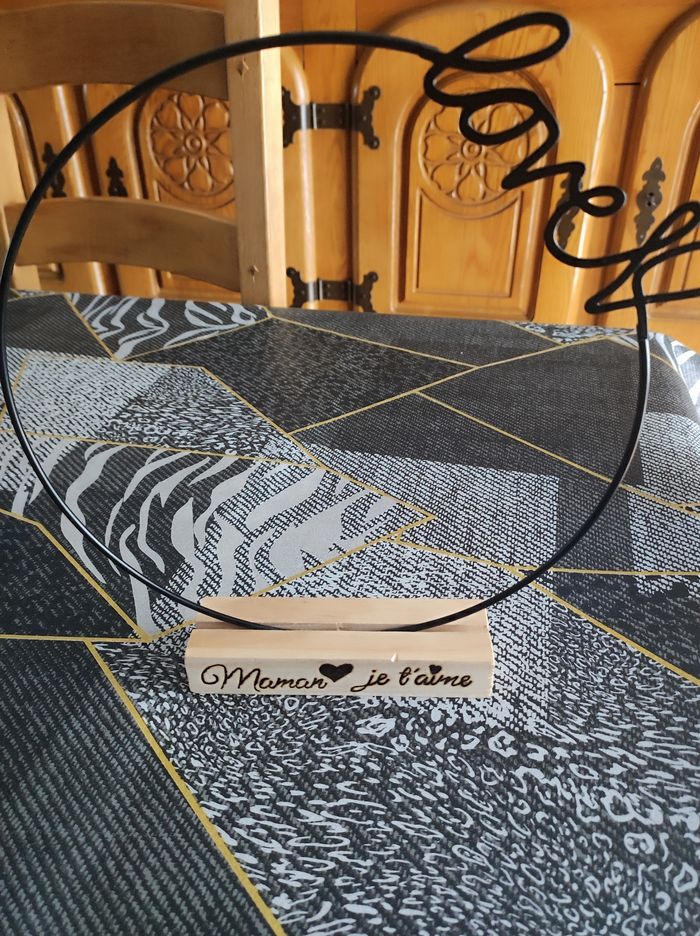 Décoration je t'aime maman
