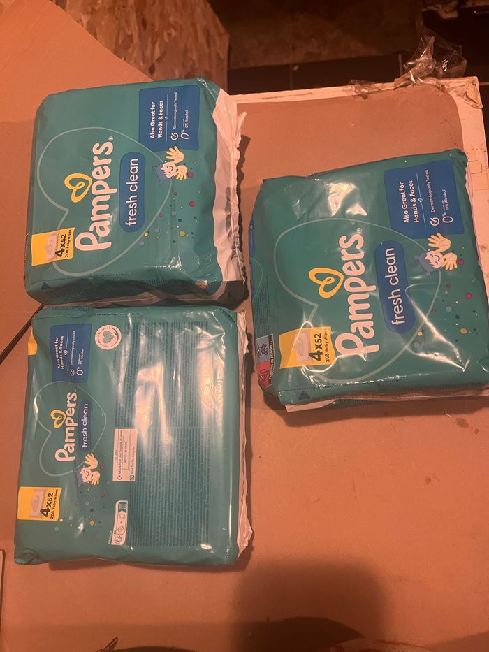 Lingettes Pampers