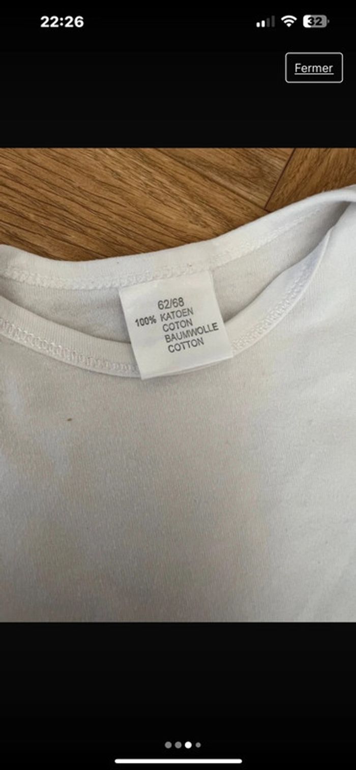 Bodies fille 6 mois petit bateau - photo numéro 3