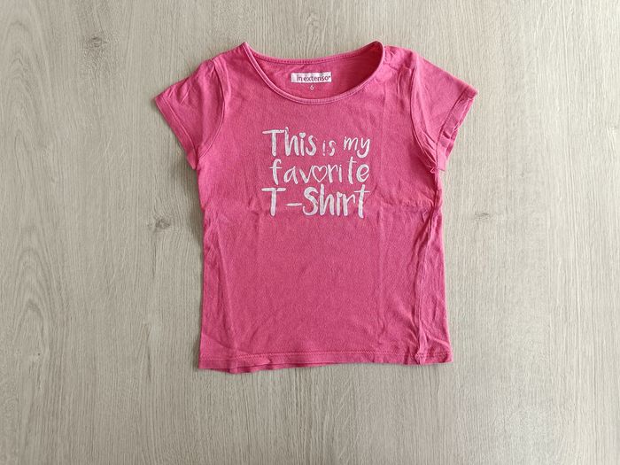 T-shirt In Extenso 6ans fille