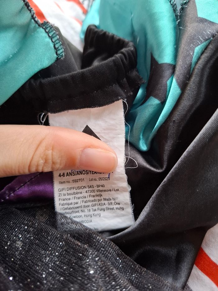 Déguisement petite sorcière d'halloween - photo numéro 2