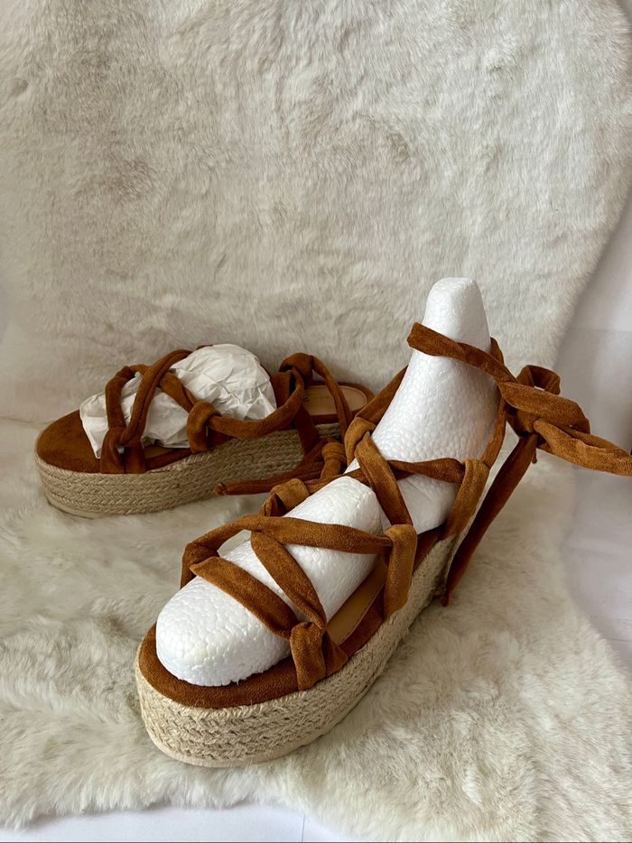 Sandales camel pointure 40 - photo numéro 6