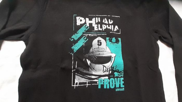 Sweet noir à motif vert et gris - photo numéro 2